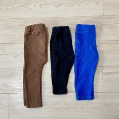 80-90 長袖シャツ　長ズボン　セットの画像