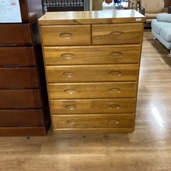 チェスト6段　【町田市再生家具】　251891の画像