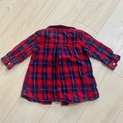 80-90 長袖シャツ　長ズボン　セットの画像