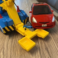 レッカー車　おもちゃの画像