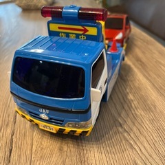 レッカー車　おもちゃの画像