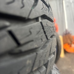 ジムニー　jb23 ホイールとタイヤの画像