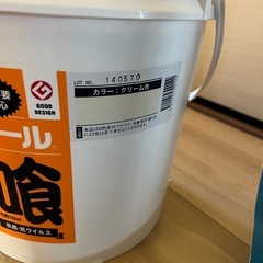 漆喰うま～くヌレール 18kg クリーム色
の画像