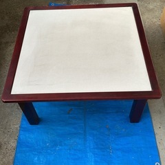 ★年期の入った木製こたつヒーター無し 麻雀は出来ませんの画像