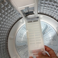 ⭐️HAIER⭐️ 全自動洗濯機 2024年 5.5kg 未使用品 大阪市近郊配送無料の画像