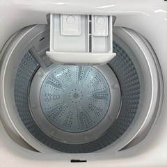 ⭐️HAIER⭐️ 全自動洗濯機 2024年 5.5kg 未使用品 大阪市近郊配送無料の画像