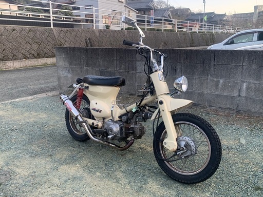 リトルカブ　C50 セル付き　4速　カスタム車 自賠責8年5月