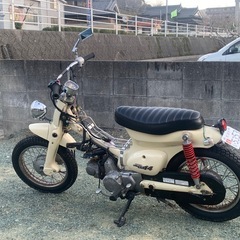 リトルカブ　C50 セル付き　4速　カスタム車 自賠責8年5月の画像