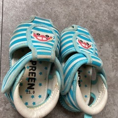 １３.０ｃｍ　水色サンダルの画像