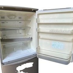 SHARP 冷蔵庫 345L SJ-WA35R-S（2009年製）の画像