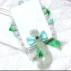 No.92 かなり大きめ写真L版サイズ グリーンの画像