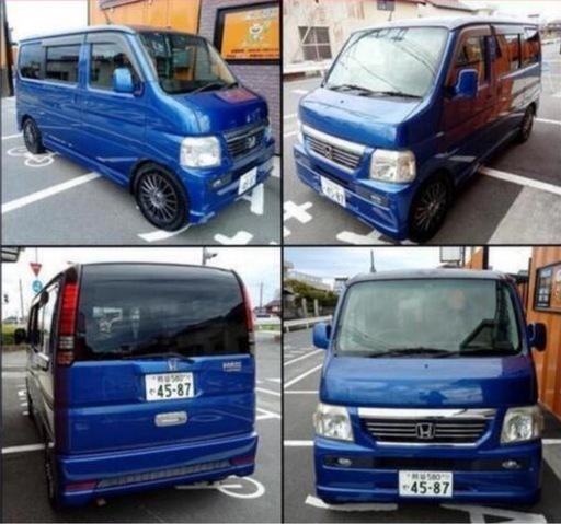 ホンダ・バモス 美品 事故歴無・車検無し・車検つける場合+車検代 