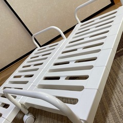 商談中！ニトリ製　押入れ収納キャリー　2個口の画像