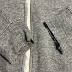 週末値下げ❗️★THE NORTH FACE メンズグレー フルジップパーカー　S★の画像
