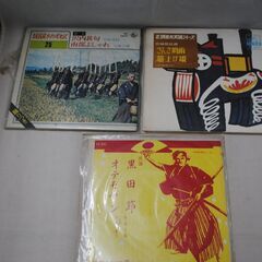 [1554] 民謡 レコード 6枚まとめて ジャンク品の画像