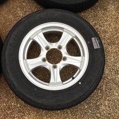 ジムニー 175/80R16 アルミホイール付夏タイヤ4本セットの画像