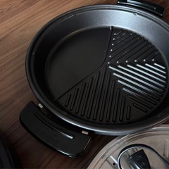2022年製　ZOJIRUSHI 象印 グリルなべ あじまる EP-RV30(TA-ブラウン) EPRV30TAの画像