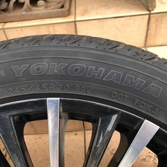 タイヤホイール 4本セット 245/45R20の画像