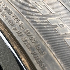 タイヤホイール 4本セット 245/45R20の画像