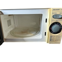 シャープ 電子レンジ RE-T13-W6P（2002年製）の画像