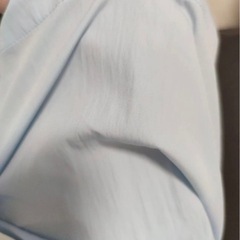 ライトブルー ショートパンツ ウエストゴムの画像