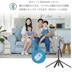 自撮りモニター❤️4.02インチ 外部サブディスプレイ Bluetoothリモコンの画像