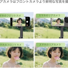 自撮りモニター❤️4.02インチ 外部サブディスプレイ Bluetoothリモコンの画像