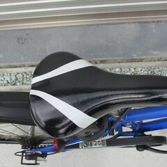 E533★11800円★整備済み 中古ジュニアマウンテン自転車 【24インチ　青 】 の画像