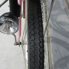 E534　★9500円★整備済み 中古子供自転車 【20インチ　ピンク 】の画像