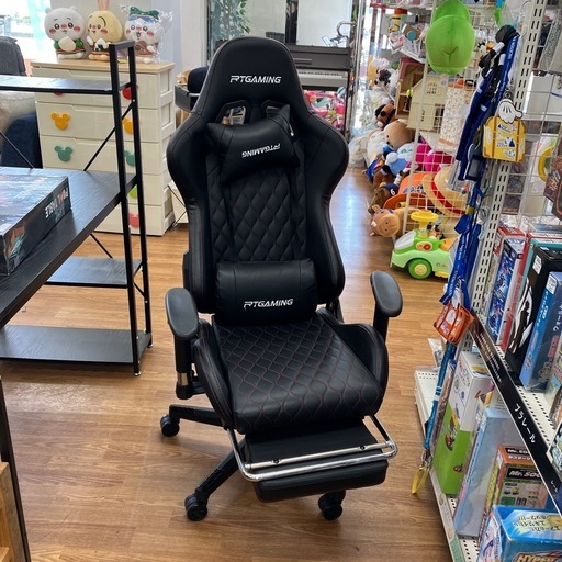 ゲーミングチェア　RTGAMING ブラック【取りに来れる方限定】
