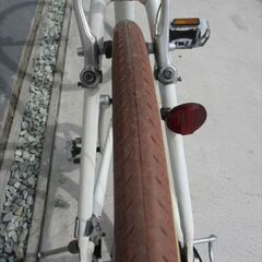 E537★　16800円★整備済み スポーツ中古自転車　アサヒ 【クロスバイク　白　51㎝　】の画像