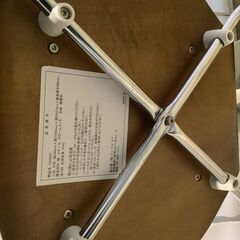 【交渉中】No.143　ダイニングテーブルセット　２人かけ（豊橋市収集業務課リユース家具）の画像