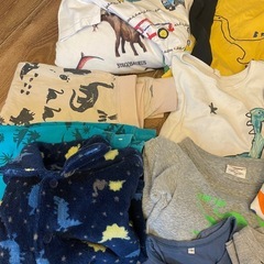 恐竜 Tシャツ・ロンT・パンツ・パジャマ・ブランケットの画像