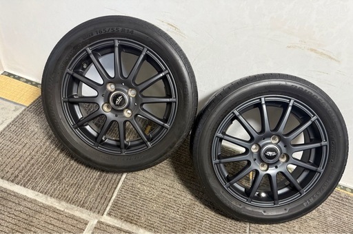 165/55/r14軽のタイヤセット2本