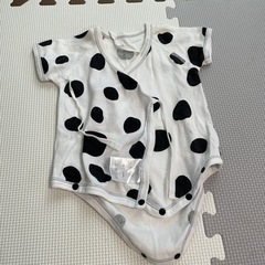 短肌着 50-60cm 5枚まとめ売りの画像