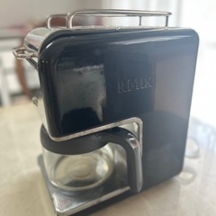 【中古】デロンギ kMix(ケーミックス) ドリップコーヒーメーカー ブラック 【6杯用】 CMB6-BK CMB6-BKの画像