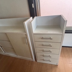 収納　引き出し　キャビネットの画像