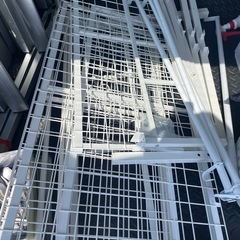 ニトリパイプベッド・中古の画像
