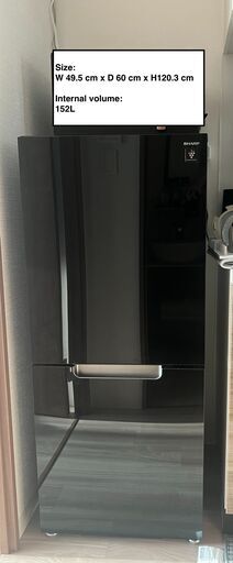 冷蔵庫 - SHARP ES-TX6J