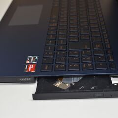 中古良品ノートパソコン NEC N1555/C Windows11+office 爆速SSD256GB+HDD500GB AMD Ryzen 5-5500U/メモリ16GB/15.6インチ/カメラ/DVDマルチの画像