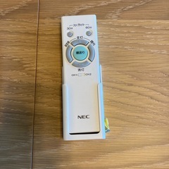 シーリングライト　リモコンタイプ　調光　NEC 2010年製の画像
