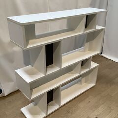 【交渉中】No.150　オープンシェルフ　飾り棚　木製　４段（豊橋市収集業務課リユース家具）の画像