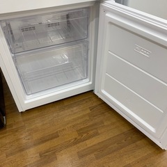90分の無料軽トラック貸出サービス！【Haier】2ドア冷蔵庫（JR-NF121B）のご紹介です!の画像