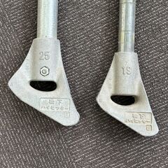 店頭引き渡し 中古 松下 ハイヒッキー E型 19 ・ 25 セット 工具 DS0029 DS0030の画像
