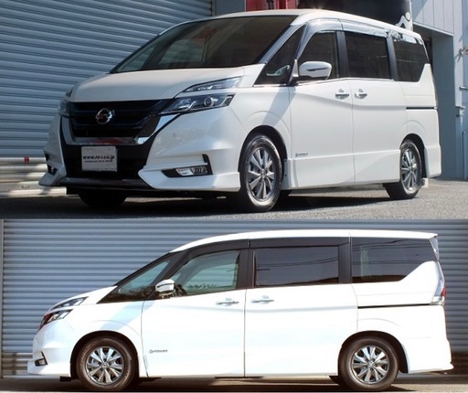 ダウンサス　セレナ　RS-R TI2000 （お手伝い、工具揃ってます ）