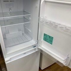 90分の無料軽トラック貸出サービス！【Haier】2ドア冷蔵庫（JR-NF140N）のご紹介です!の画像