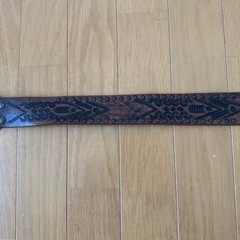 ホリスター革ベルト　ブラウン　の画像
