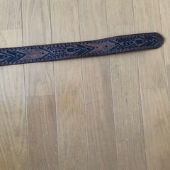 ホリスター革ベルト　ブラウン　の画像