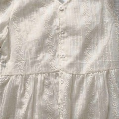 ナチュラルテイストのジャカード半袖シャツの画像