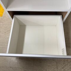 J3034　【リユースのサカイ柏店】　NITORI ニトリ　食器棚　レンジ台　クリスナ　60RB-WH の画像